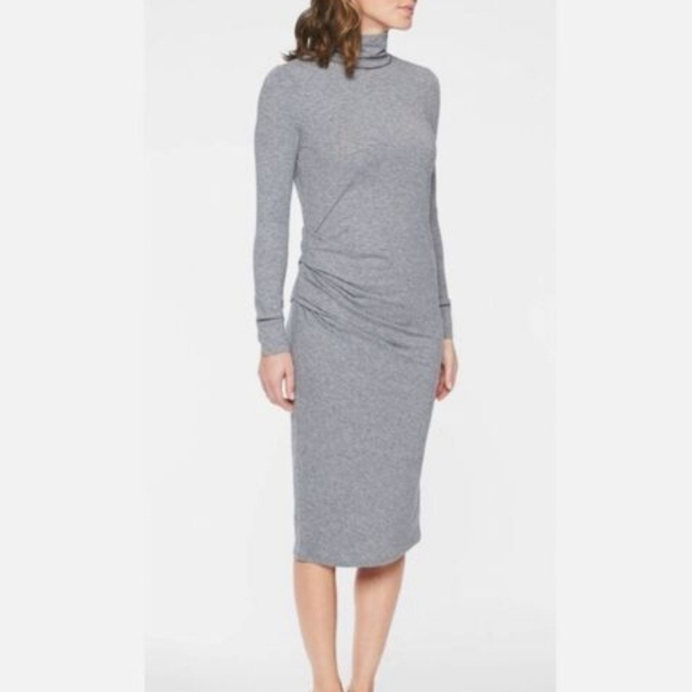 Athleta Industry Merino Wool Long Sleeve Dress